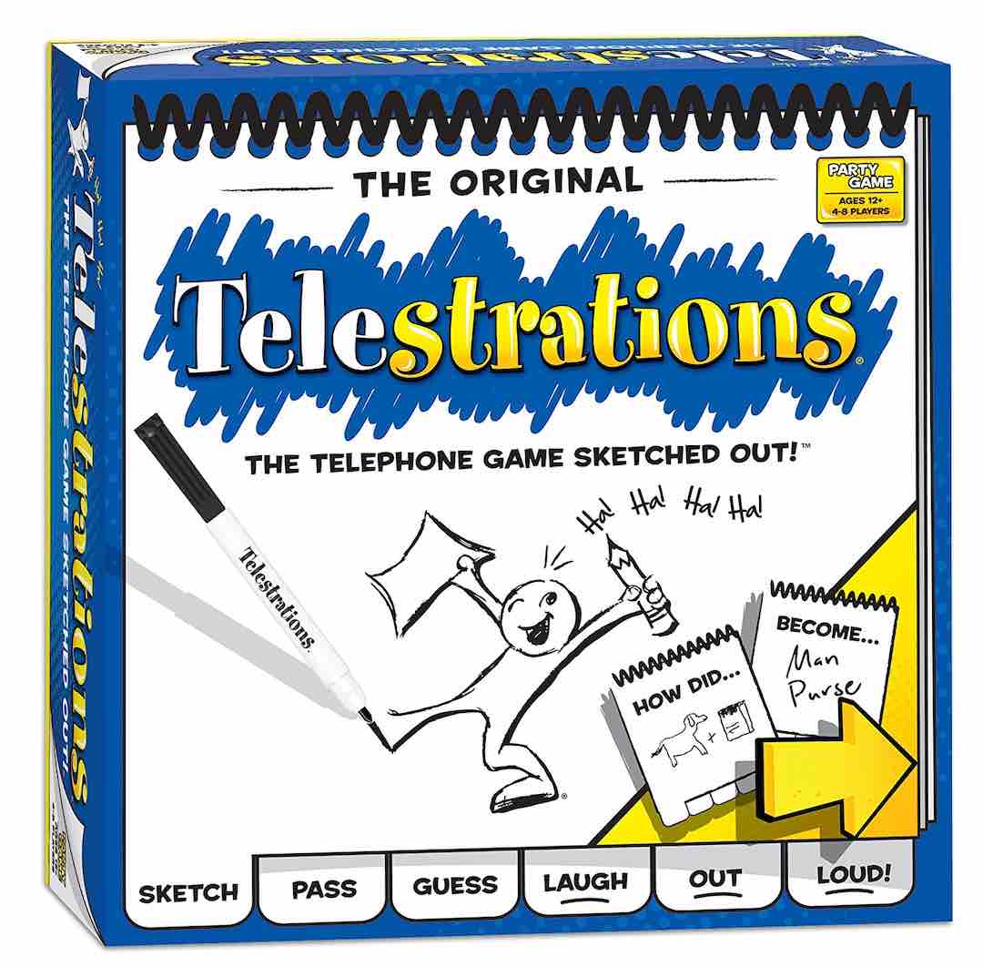 Telestrations - The Telephone Game Sketched out!